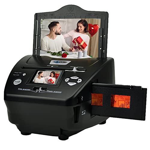 Convert Memories to Digital: High-Resolution 16MP Film & Photo Scanner