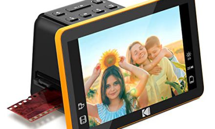 Transform Your Memories: KODAK Digital Film Scanner – Convert Negatives & Slides to Stunning 22MP JPEGs