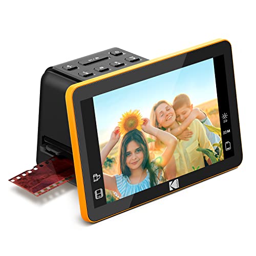 Transform Your Memories: KODAK Digital Film Scanner – Convert Negatives & Slides to Stunning 22MP JPEGs
