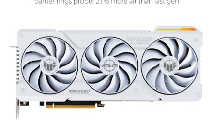Unleash Powerful Gaming with ASUS TUF GeForce RTX™ 4070 Ti OC White Edition
