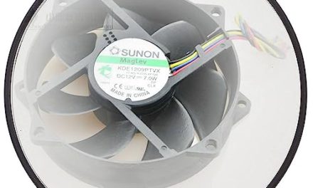 Ultra-Cooling 9cm CPU Fan: Magnetic Suspension, Needle Control