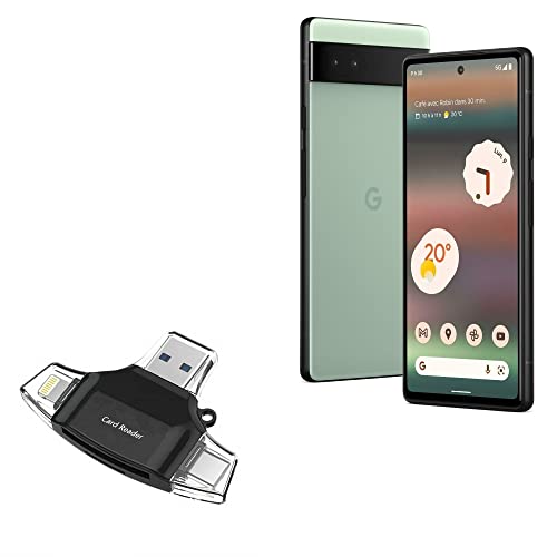 Enhance Google Pixel 6a with AllReader SD Card Reader