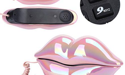 Funny Lip Telephone: Fashionable Storage & Accessories