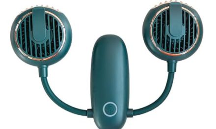 Powerful Hands-Free Neck Fan: Stay Cool Anywhere!