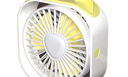 Compact USB Fan: Powerful, Portable & Versatile!