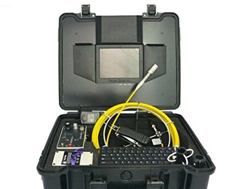 Inspect Chimney Pipeline with 8″ LCD Camera