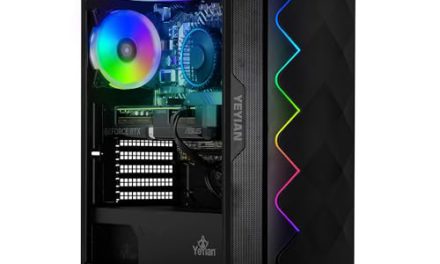 Powerful YEYIAN Gaming PC: Intel 12th Gen i5, GeForce RTX 4060 Ti, 1TB NVMe SSD, 16GB RAM