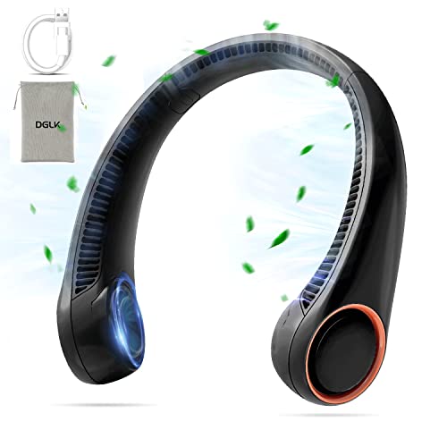 Stay Cool Anywhere with Powerful, Silent DGLK Neck Fan