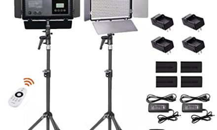 Capture Brilliance: Remote-Controlled LED Video Light for Perfect Photos