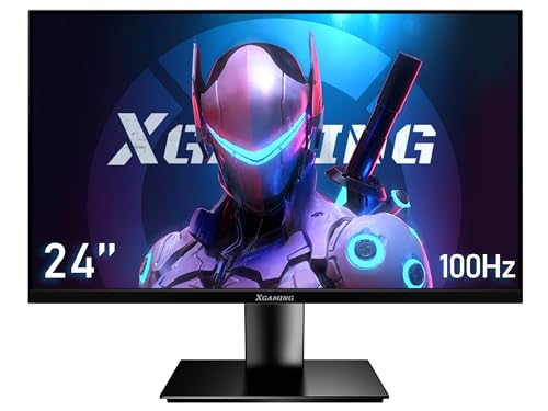 High-Performance 24″ FHD Monitor: 100Hz, IPS, HDR, Low Blue Light, FreeSync