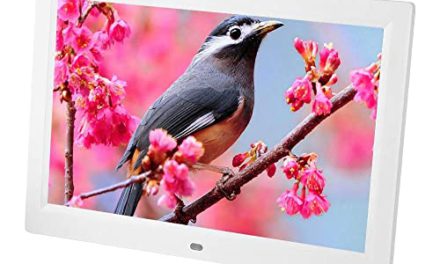 Enhance Memories: 20″ IPS Digital Frame, Play Photos, Music, Videos, Calendar, Alarm, USB & SD Card Support!