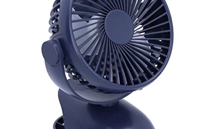 Powerful Clip-on USB Fan for Home and Office
