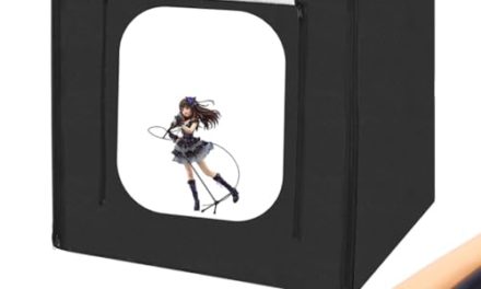 Capture Stunning Photos with Adjustable LED Light Box