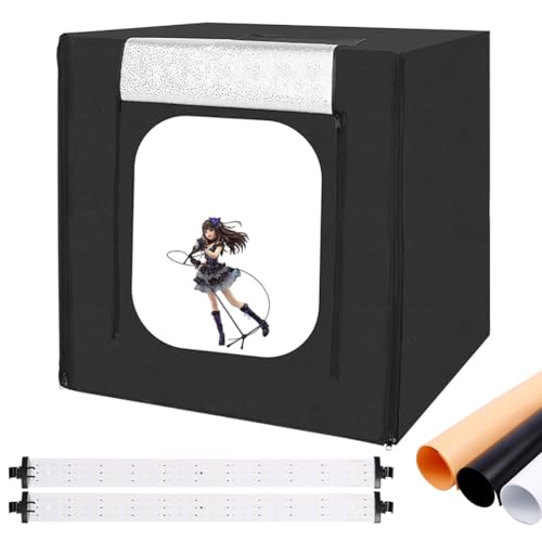 Capture Stunning Photos with Adjustable LED Light Box