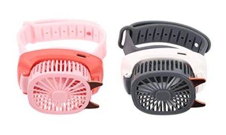 Carry the Veemoon Watch Fan: Stay Cool Anywhere