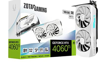 Unleash Power: ZOTAC GeForce RTX 4060 Ti Twin Edge OC – IceStorm 2.0, Spectra RGB