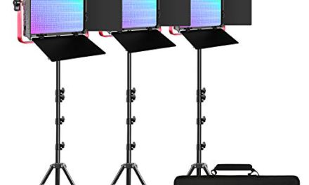 Powerful GVM RGB LED Light: Dynamic Control, Studio-Grade Illumination