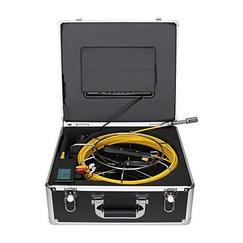 Capture Industrial Sewer Pipe Inspection: UsmAsk DVR Video Records, 20M Cable