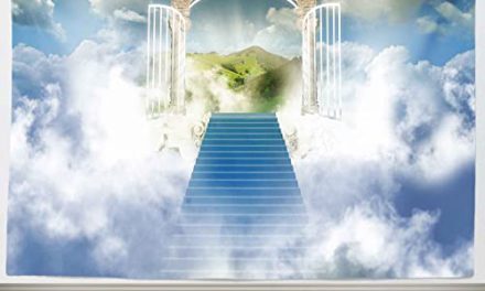 Heavenly Gate: Captivating 20x10ft Fabric Paradise