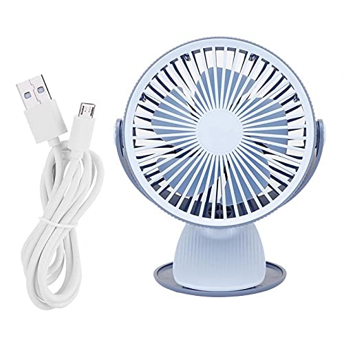 Portable Mini Desktop Fan – Whisper Quiet, Adjustable Speed, USB Rechargeable, Perfect for Outdoor, Indoor, Bedroom, Home, Office