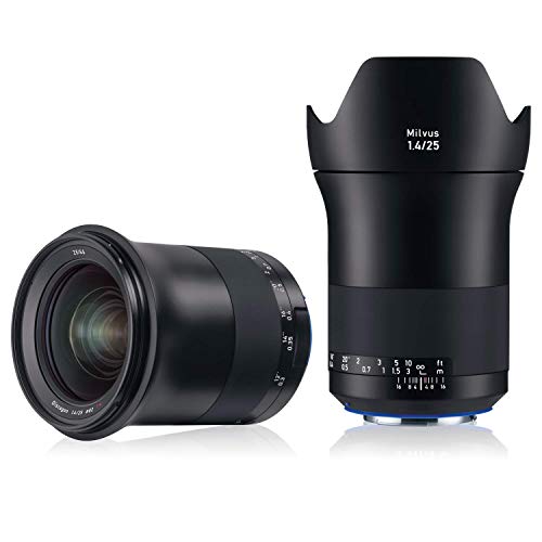 Capture Stunning Photos: ZEISS Milvus 25mm f/1.4 Lens for Canon EF – Black