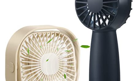 Powerful USB Desk Fan: Portable, Silent, 360°Rotatable – Ideal for Home, Office, Bedroom
