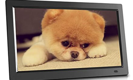 Spacmirrors 27″ IPS Photo Frame: HD Display, Remote Control, Auto On/Off