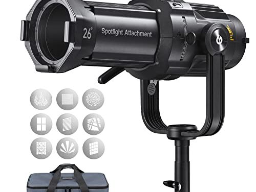 Illuminate Your Shots: Godox VSA-26K Spotlight Kit