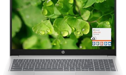 Powerful HP Laptop: Intel Quad-Core, 16GB RAM, 128GB SSD