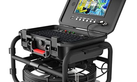 High-Resolution Sewer Camera: Captures Underwater Pipeline with Precision