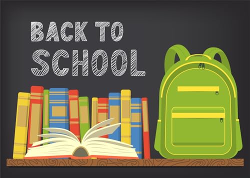 Capture Back-to-School Magic: Vibrant 20x10ft School Backdrop for Kids’ Photo Shoots