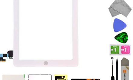 White iPad 2 Repair Kit: Replace Digitizer & Home Button