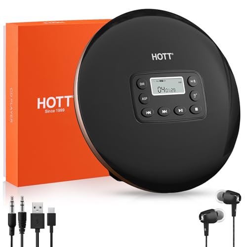 Portable Bluetooth Walkman CD Player