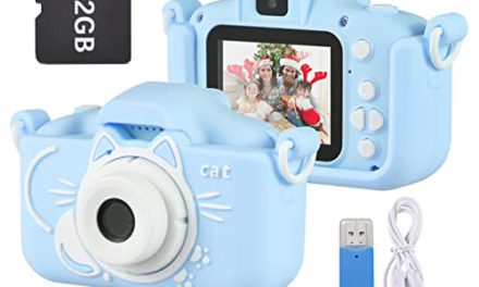 Capture Joy: X8 Mini Camera for Kids – 1080P Video, 20MP Dual Lens, 2.0″ IPS Screen, Built-in Battery, Cute Frames, Exciting Games, 32GB Memory Card