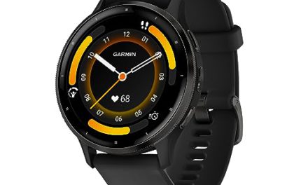 Slate Stainless Steel Garmin Venu 3: Exquisite Smartwatch