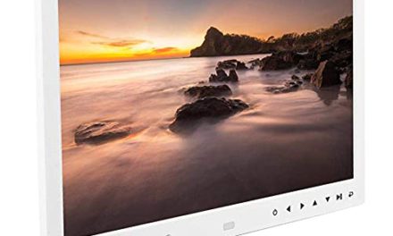 Ultimate 13″ Digital Frame: Motion-Detect, HD Video, Alarm – Perfect Gift!