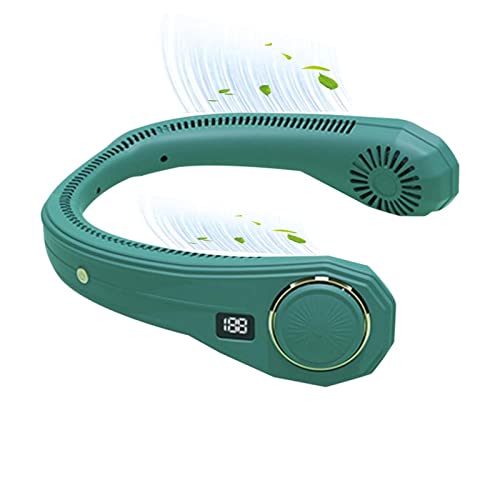 Stay Cool on the Go: Leafless USB Neck Fan for Men and Women