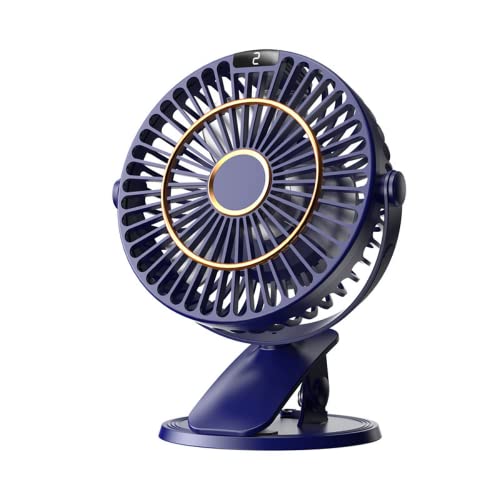 Powerful Rechargeable Clip Fan: Stay Cool Anywhere