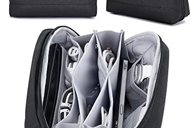 Travel Tech Organizer: Compact & Stylish Cord Bag