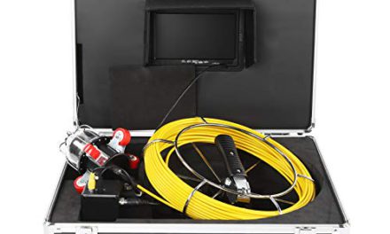 Record Pipeline Inspection Camera: Waterproof, Industrial Endoscope