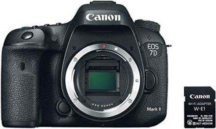 Powerful Canon EOS 7D Mark II Camera Body with Wi-Fi Adapter