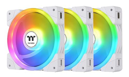 Powerful Thermaltake PC Cooling Fan Pack – Enhance Your System with Stunning ARGB Lighting