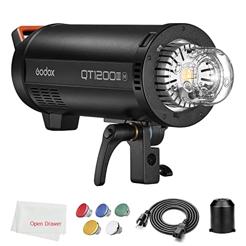 Powerful Godox QT1200IIIM Studio Flash: Lightning Fast, Wireless, Perfect for Portraits