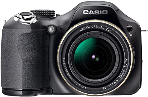 Capture Every Detail: Casio Exilim EX-FH20 Digital Camera, 20x Zoom, 3-Inch LCD (Black)