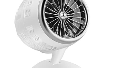 Powerful Portable USB Fan: Homoyoyo Rechargeable Desk Hero!