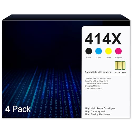 Print Vibrantly with 414X Toner Cartridges – Get Yours Now!