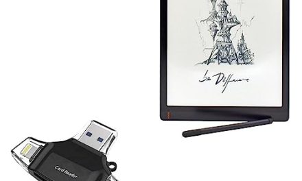 BoxWave Smart Gadget: Boost Your Onyx BOOX Tab X Experience with AllReader SD Card Reader!
