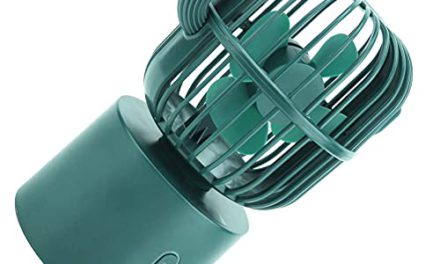 Powerful Mini Fan for On-The-Go Cooling – Switchable 3-Speeds, Anywhere