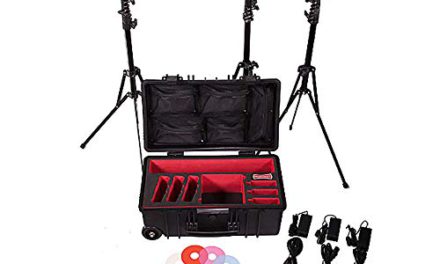 Enhance Your Shots: NEO 2 LED Camera Light – 3 Light Kit, Vibrant Colors & High-Speed Flash