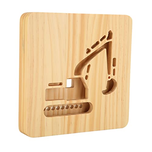 Cozy Digger USB Lamp: Warm Light, Safe & Sturdy